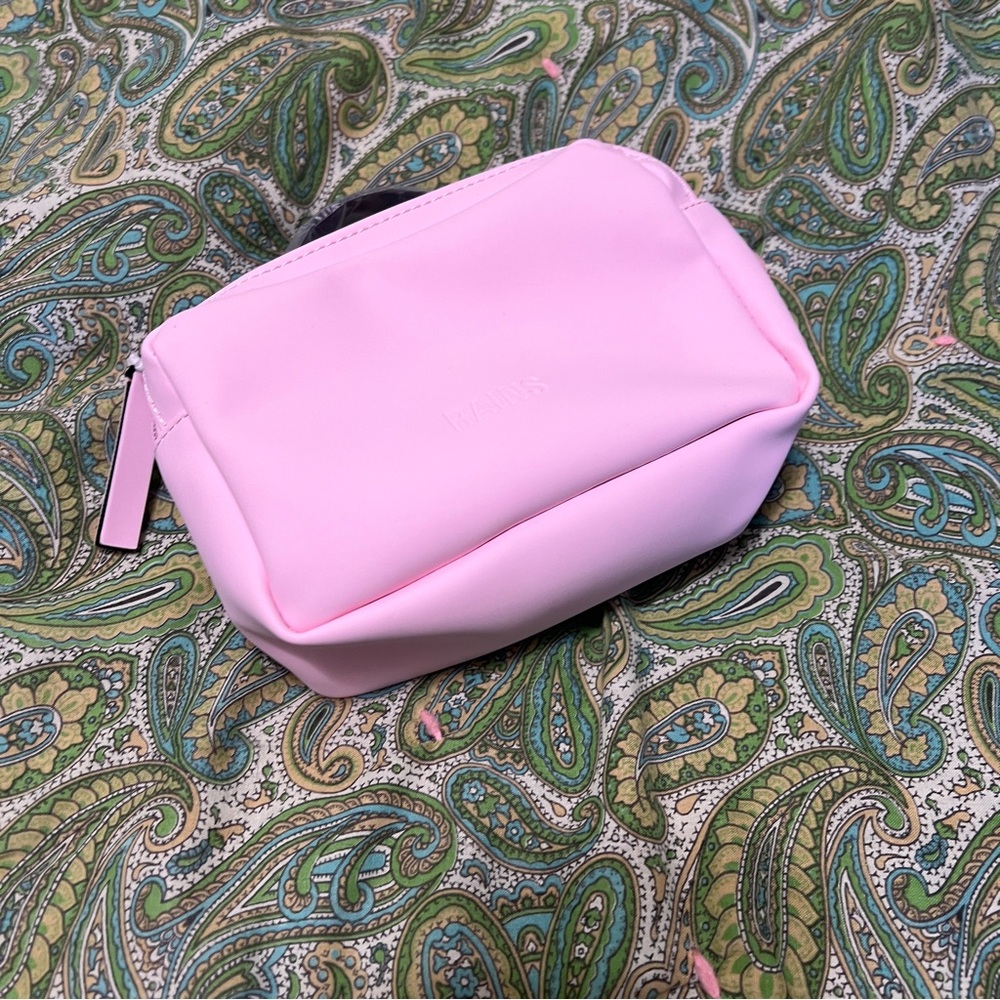 NWT Rains Box Bag Micro Pink Candy - Picture 3 of 6